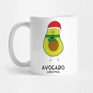 Avocado Christmas Mug